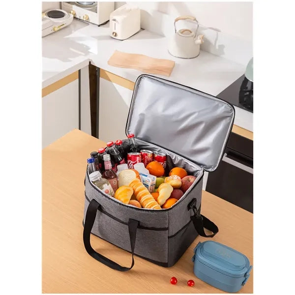 Large Capacity Cooler Tote 35L Insulated Bag