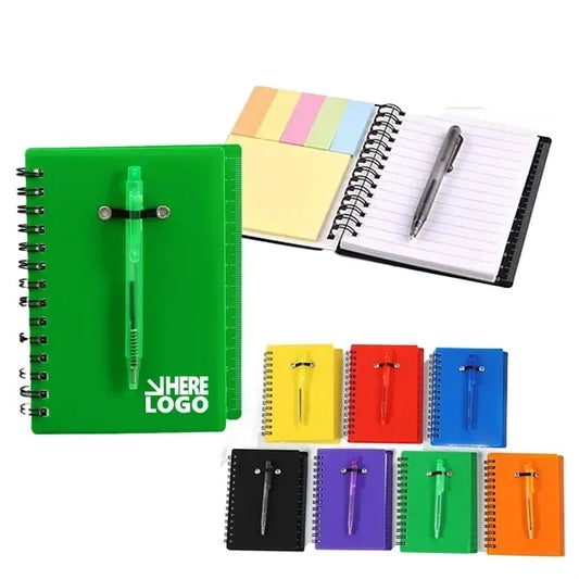 3 in1 Spiral Notebook Pen Set Pocket Notepad
