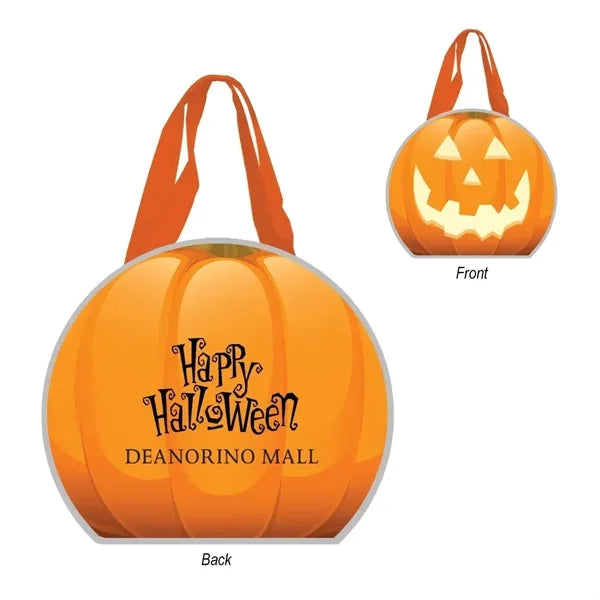 Glow-in-the-Dark Pumpkin Tote