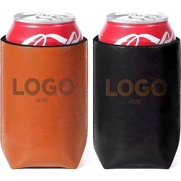 PU Leather Beverage Holder-Debossed