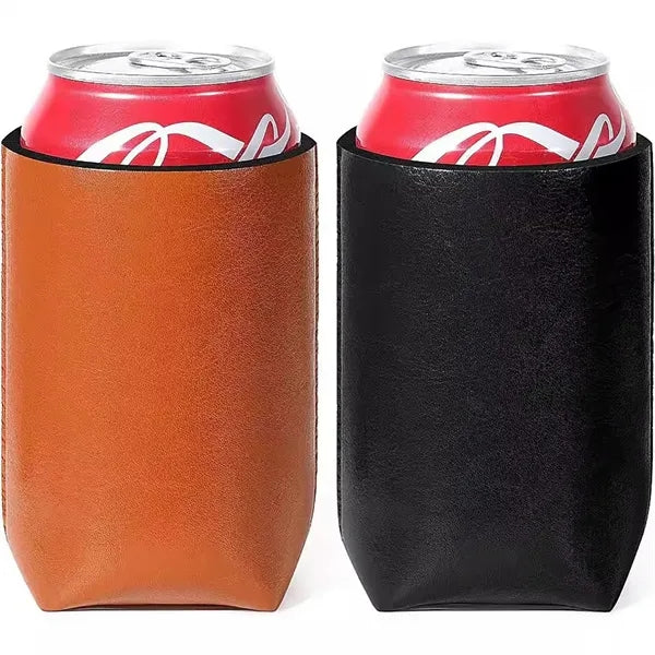 PU Leather Beverage Holder-Debossed