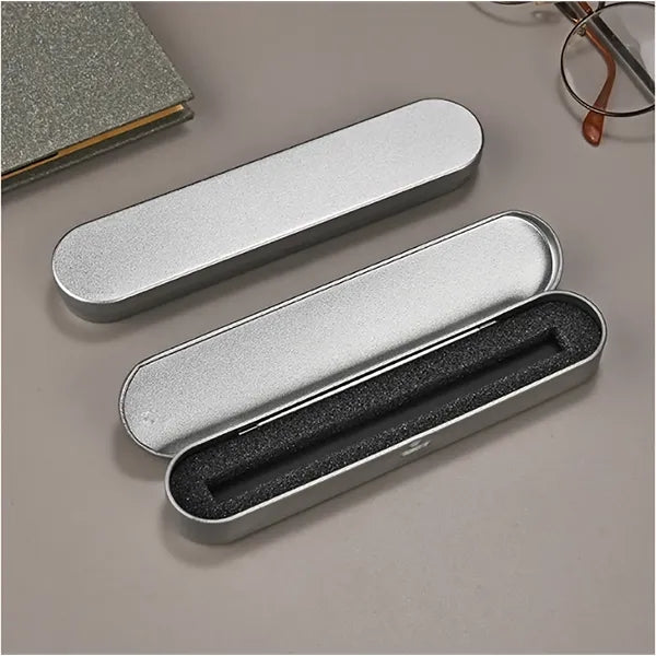 Business customized metal color click gel pen