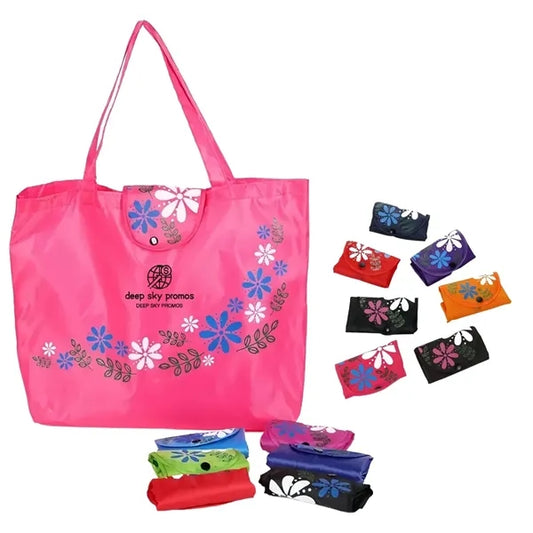 Foldable portable shopping bag