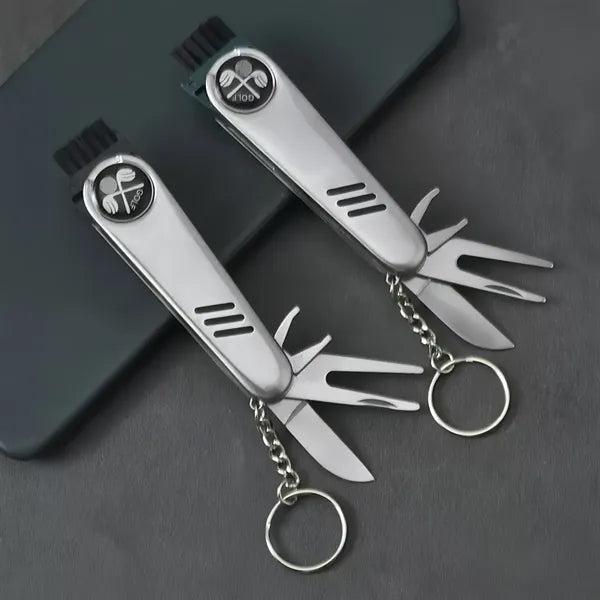 Multifunctional golf tool knife