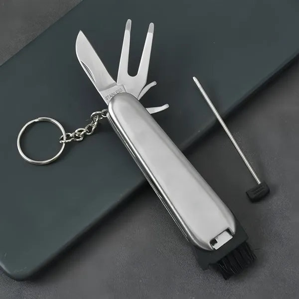 Multifunctional golf tool knife