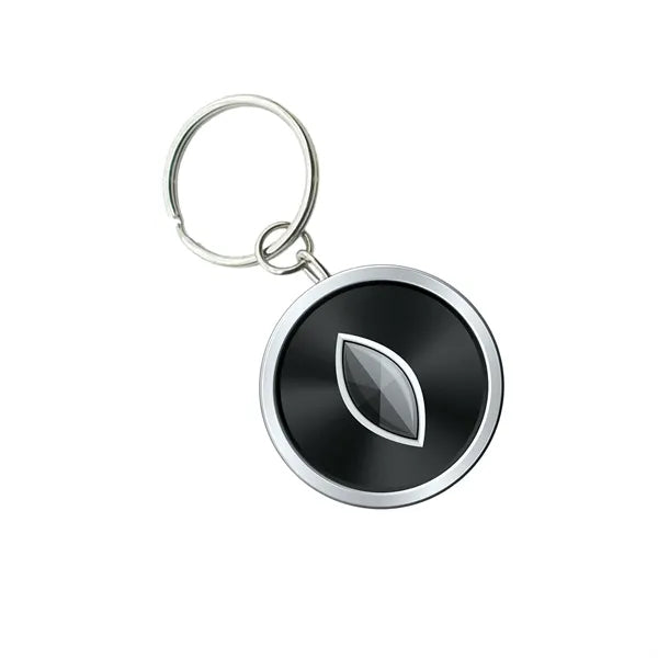 Solid Iron Keychain with Shiny Gold Plating