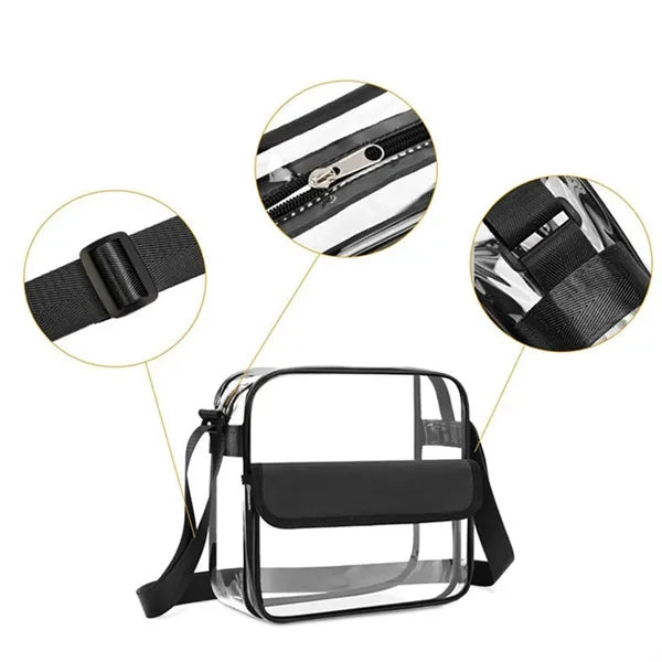 Clear Waterproof Shoulder Bag