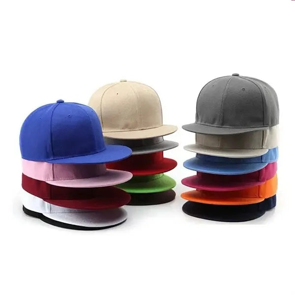 Over-the-road Cotton twill snackback Flat Bill Hats