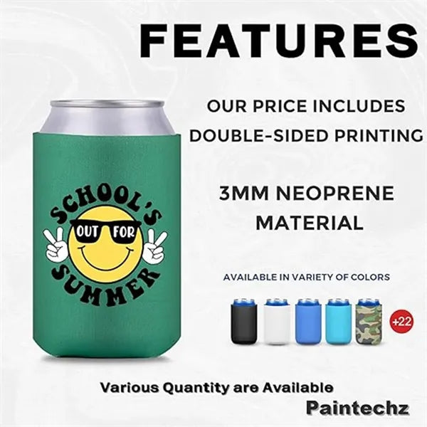 Can Cooler Sleeves Great For Beer, Other Beverages