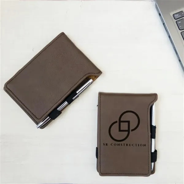 Portable Golf Scorecard Holder with Pen, Elastic Closure