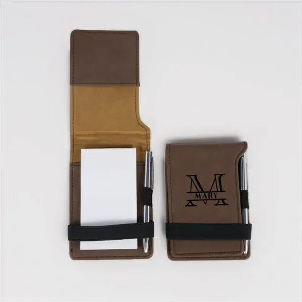 Portable Golf Scorecard Holder with Pen, Elastic Closure