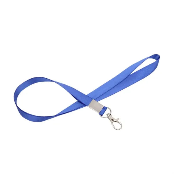 Polyester Employee'S Card Metal Hook Lanyard