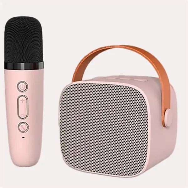 Portable Bluetooth Karaoke Machine With Wireless Mics