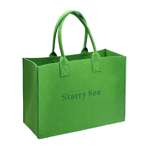 Felt tote bag