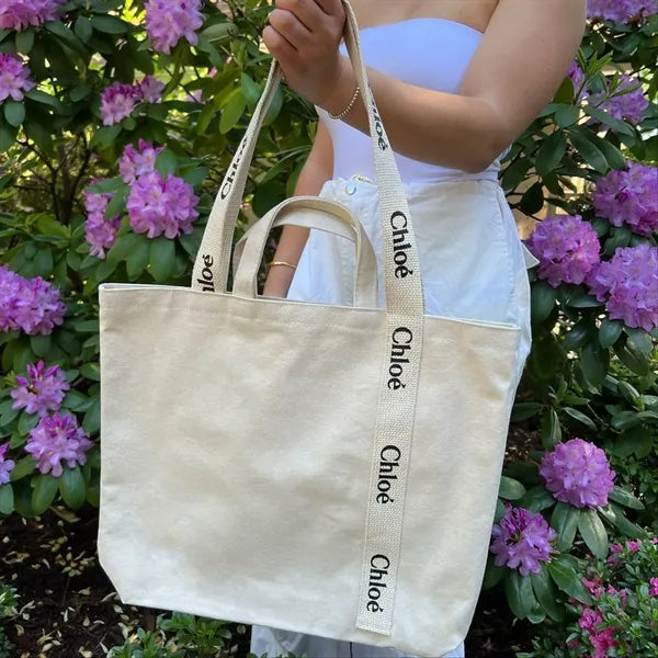 14 oz Cotton Canvas Double handle Tote Bag