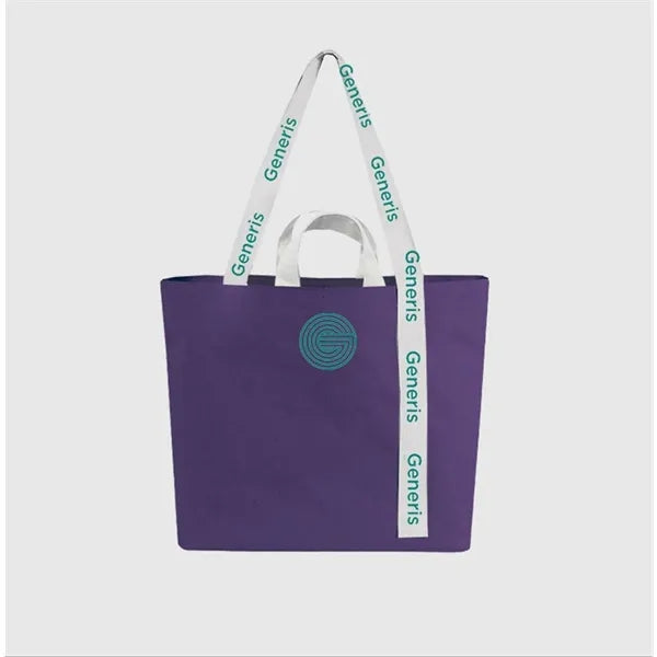 14 oz Cotton Canvas Double handle Tote Bag