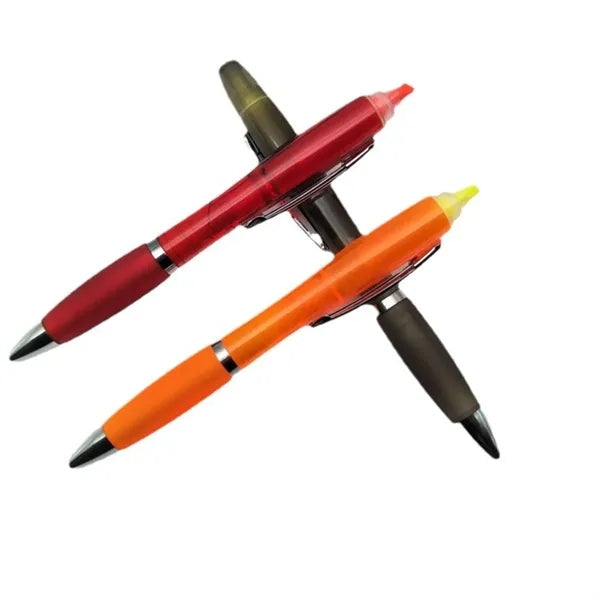 2-in-1 Highlighter and Ballpoint Pen