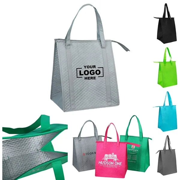 Insulated Non-Woven Lunch Cooler Tote Bag