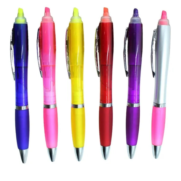 2-in-1 Highlighter and Ballpoint Pen