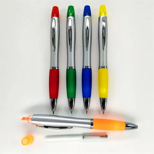2-in-1 Highlighter and Ballpoint Pen