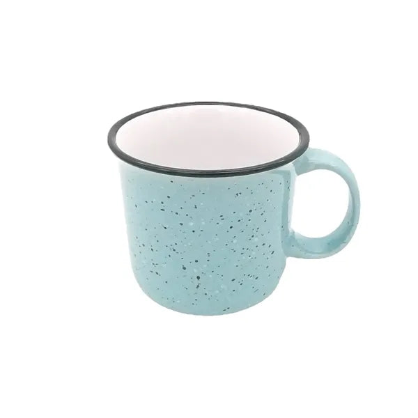 13 Oz. Speckled Ceramic Campfire Coffee Mug
