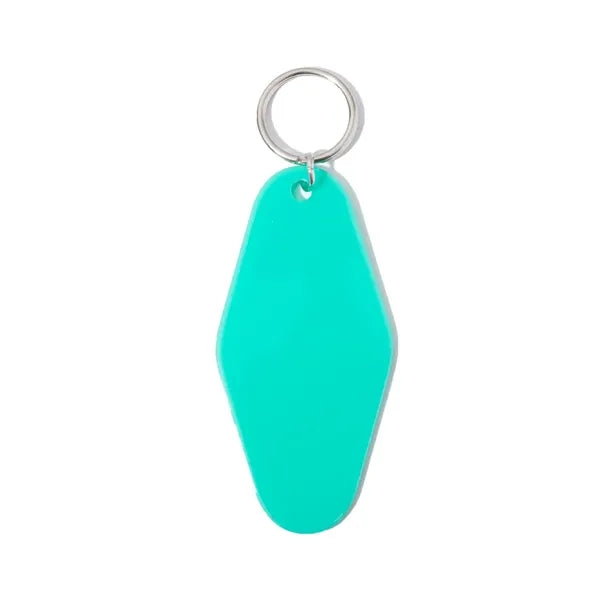 Plastic hotel keychain, motel keychain