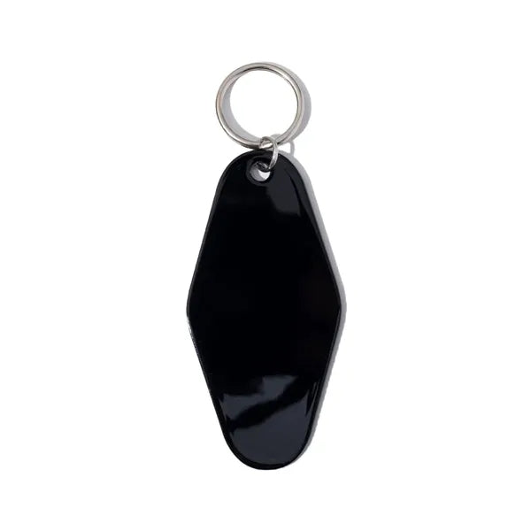 Plastic hotel keychain, motel keychain