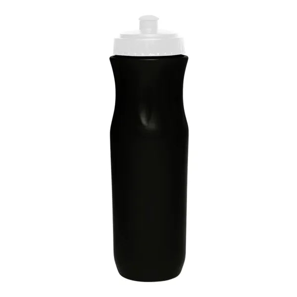 Plastic Sports Water Bottle - Push Cap, 26 oz.