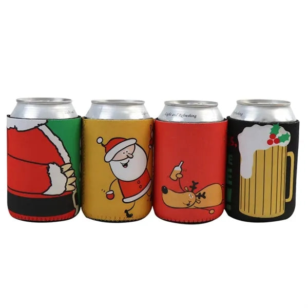 Christmas Can Cooler Sleeves
