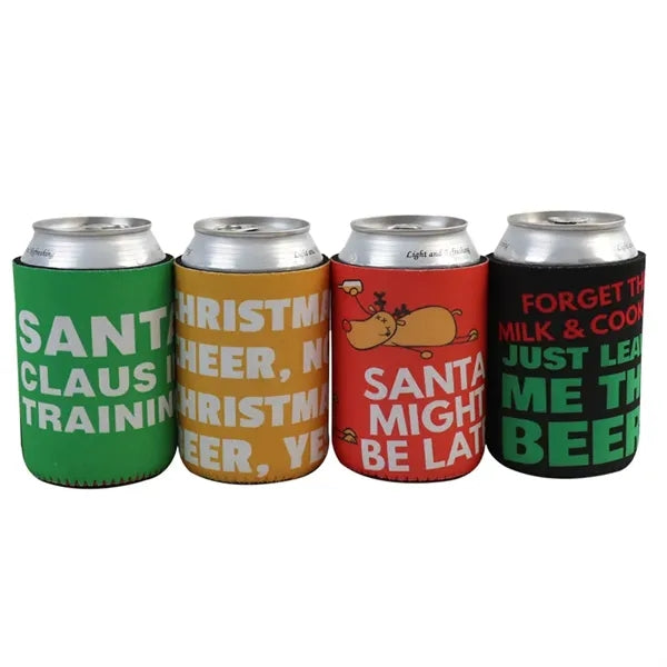 Christmas Can Cooler Sleeves