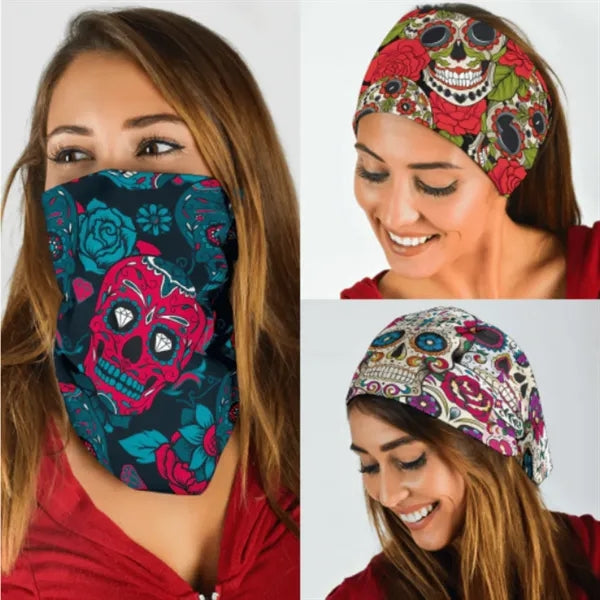 Triangle Shaped Sublimated Bandana