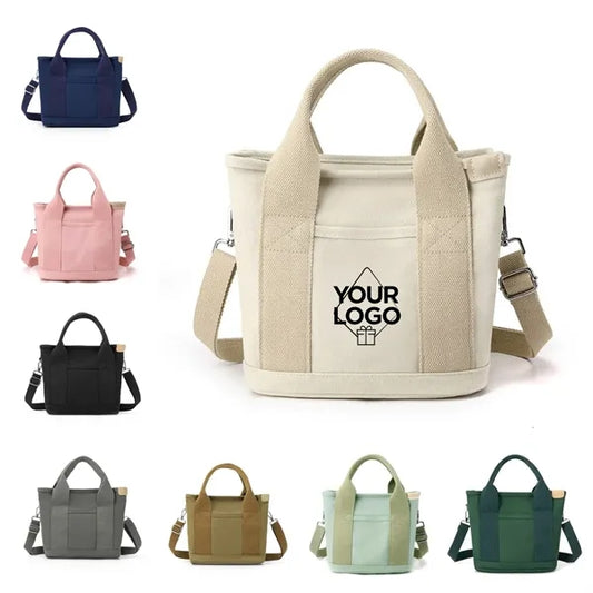 Small Canvas Handbag Multi - Way Tote Bag