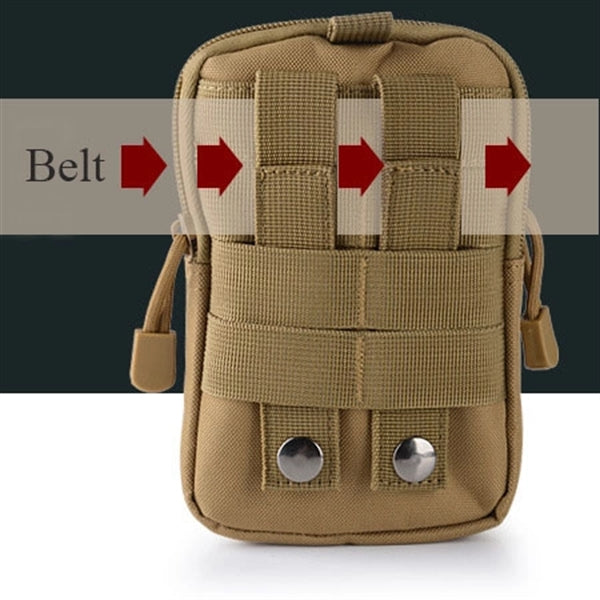 Tactical Molle EDC Pouch Waist Bag