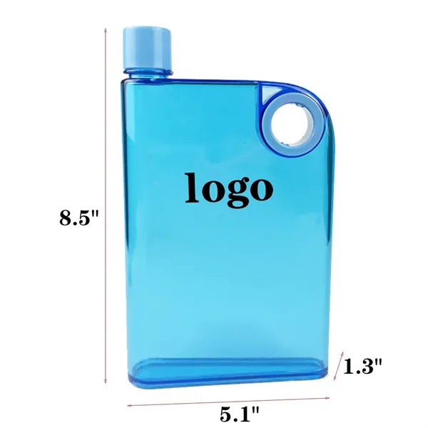 A5 round-hole portable flat and convenient square water cup
