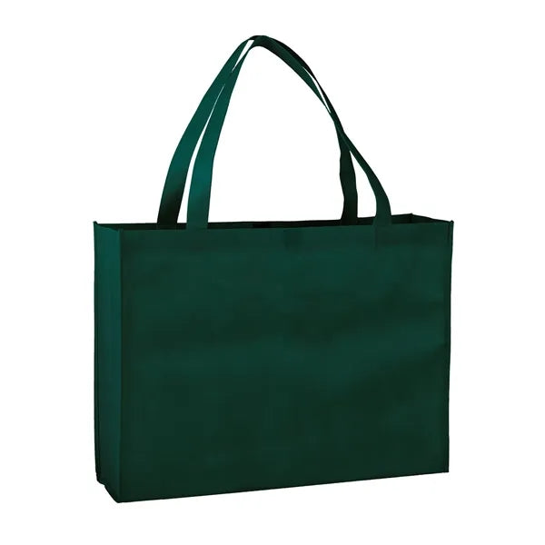 Non-woven Tote Bag With Hook And Loop Closure