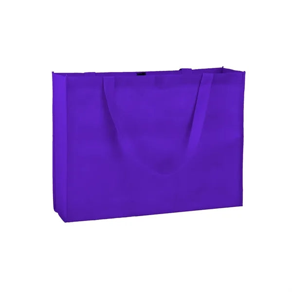 Non-woven Tote Bag With Hook And Loop Closure