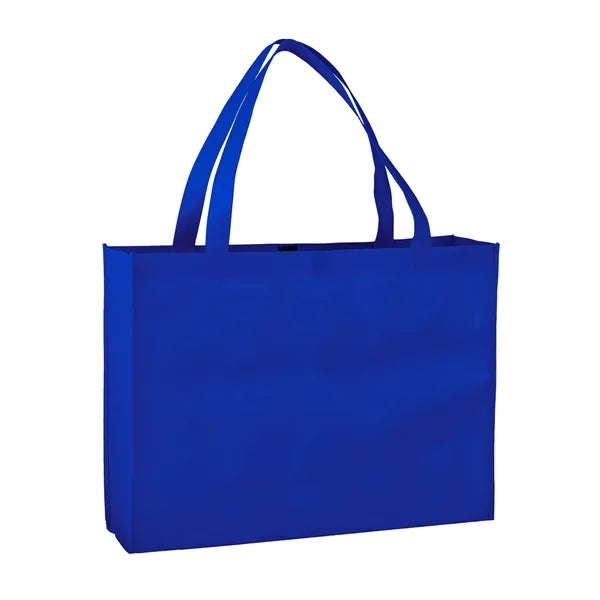 Non-woven Tote Bag With Hook And Loop Closure