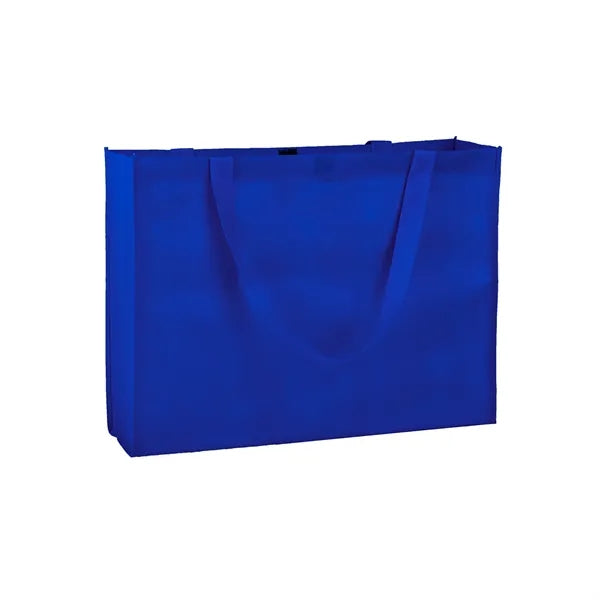 Non-woven Tote Bag With Hook And Loop Closure