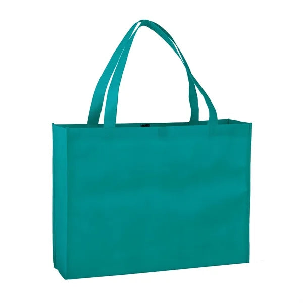Non-woven Tote Bag With Hook And Loop Closure