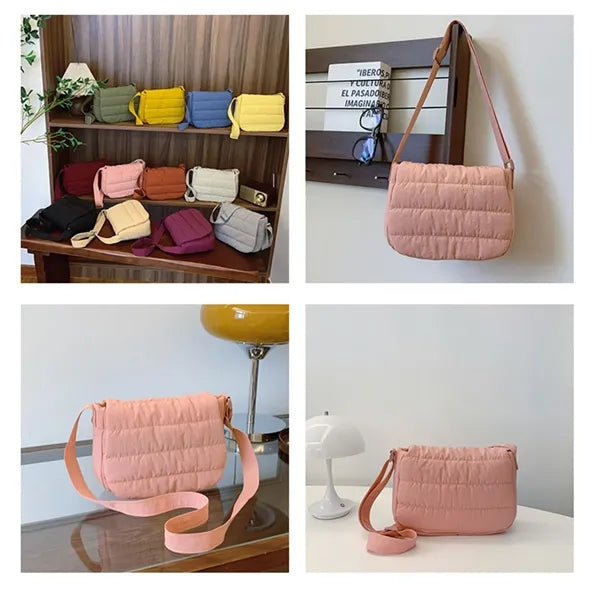 Quilted Crossbody Bag for Women