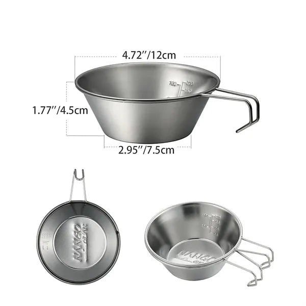 Stainless Steel Camping Sierra Cup
