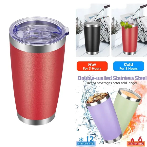 20 OZ Double-layer Vacuum Car Insulated Cup