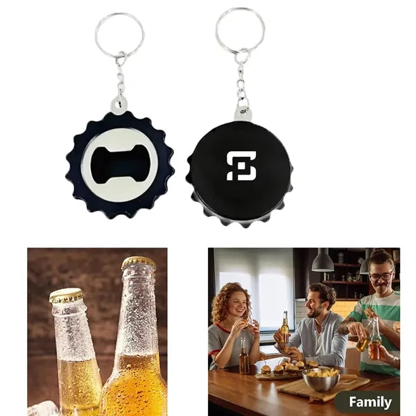 Bottle Cap Opener Key Chain