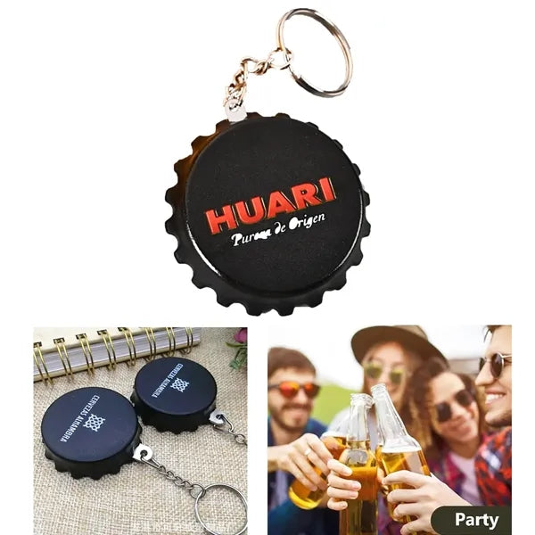 Bottle Cap Opener Key Chain