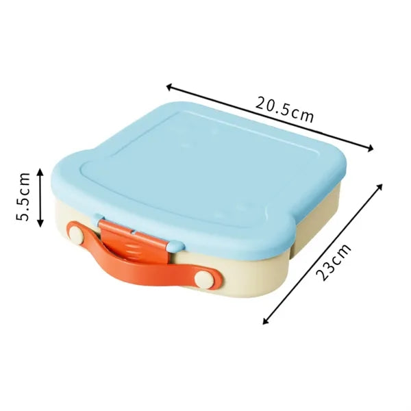 Large Capacity Cute Lunch Box with Compartments