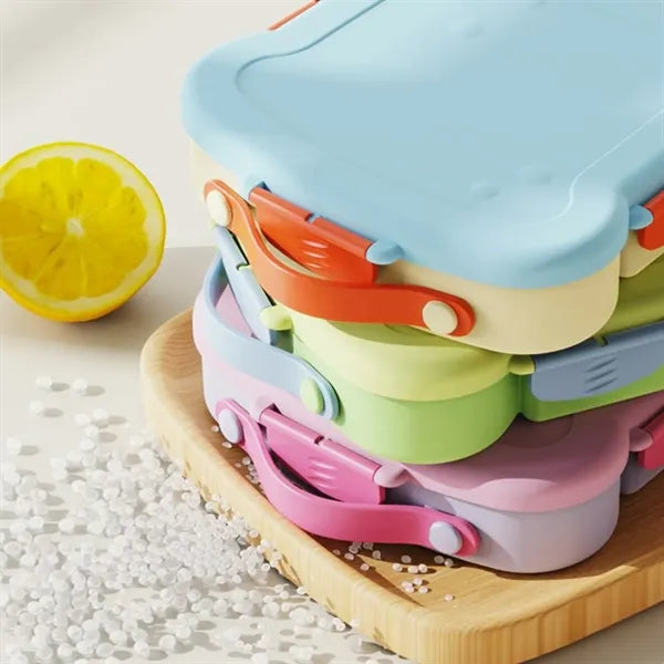 Large Capacity Cute Lunch Box with Compartments
