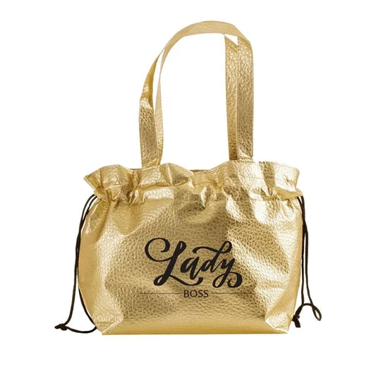 Wrap-It-Up Croc Cinch Bag ( 15.5"W X 10"H X 5.5" D )