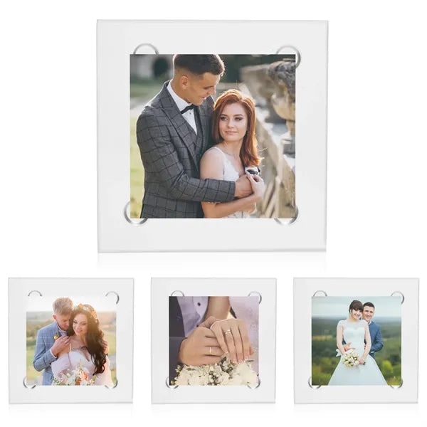 Square Glass Coasters