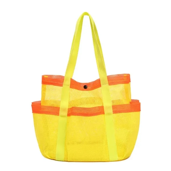Beach Large Shower Mesh Tote Bag