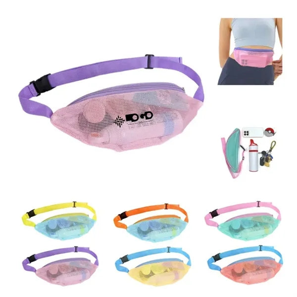 Beach Mesh Fanny Pack